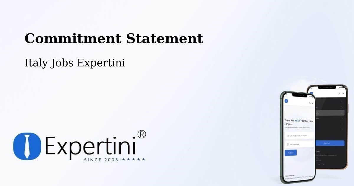 Corporate Commitment – Sovicille - Italy Jobs Expertini