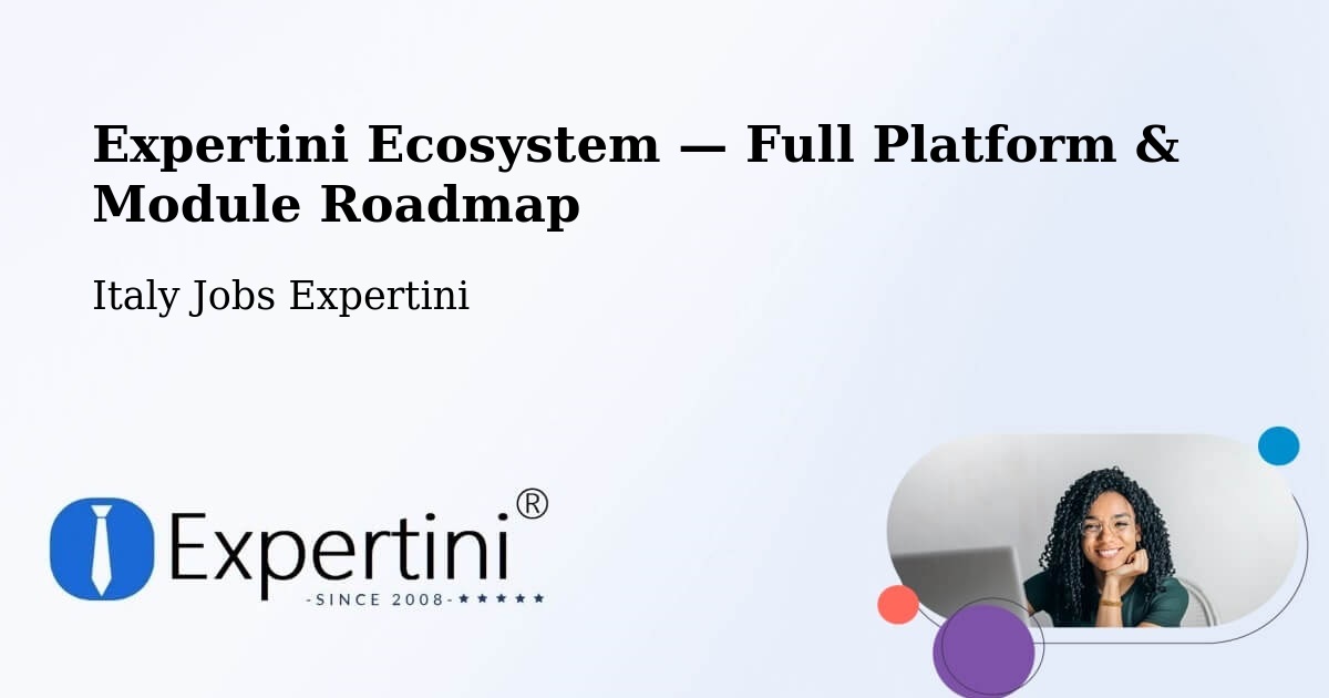 Expertini Ecosystem — Full Platform & Module Roadmap – Sovicille