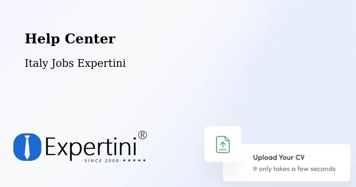Help Center – Sovicille - Italy Jobs Expertini