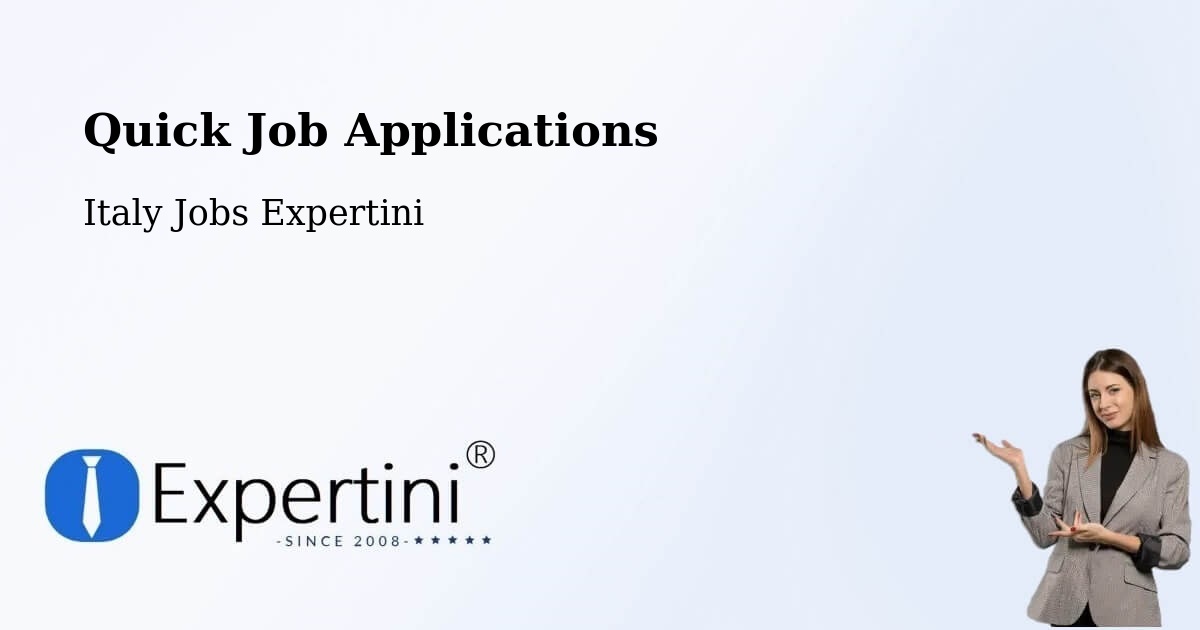 Quick Apply Feature – Sovicille - Italy Jobs Expertini